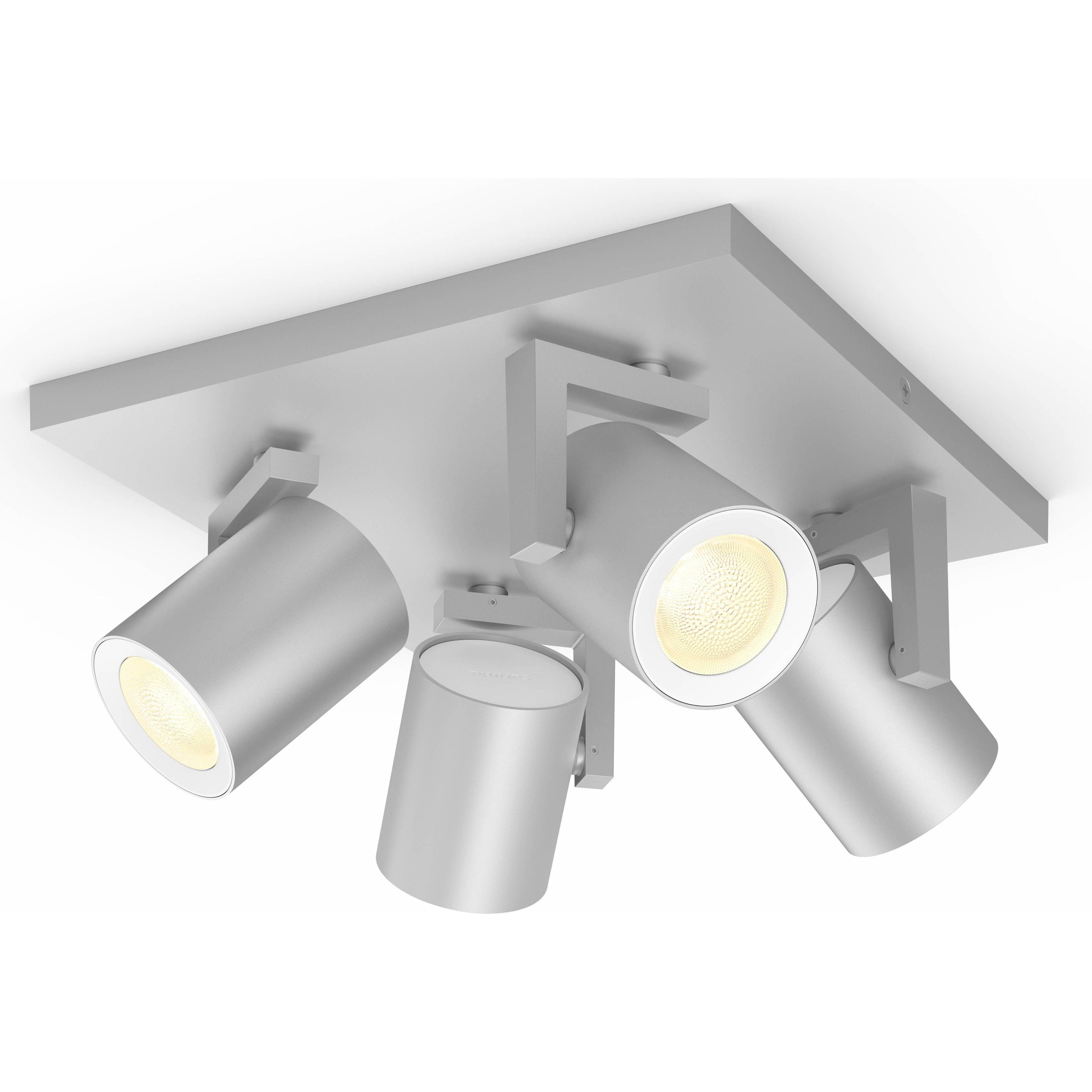 Philips Hue, Wandleuchte + Deckenleuchte, Argenta Basis BT (350 lm, GU10)