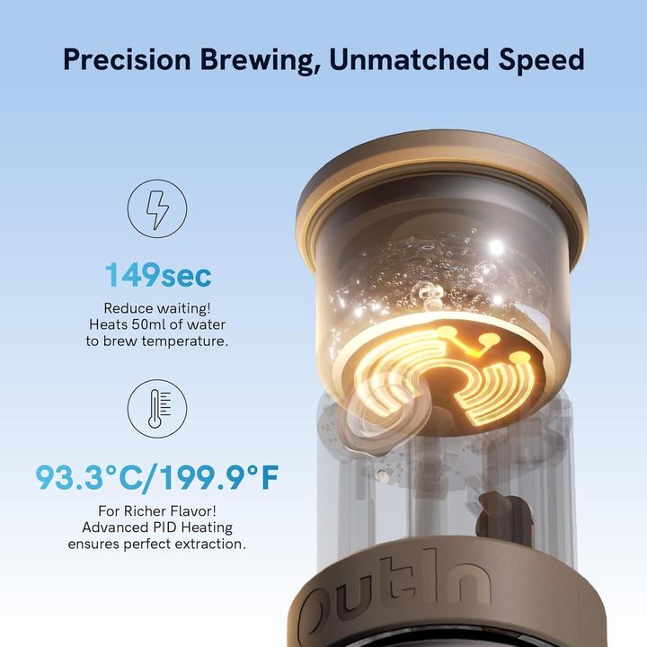 Produktbild OutIn Tragbare Espressomaschine (0.70 l)