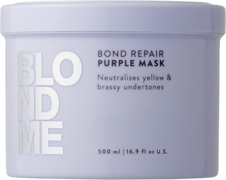 Schwarzkopf Professional BLONDME Bond Repair Lila Maske