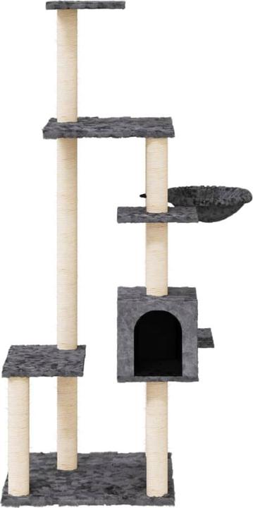 Produktbild vidaXL Kratzbaum (142 cm, Hellgrau)