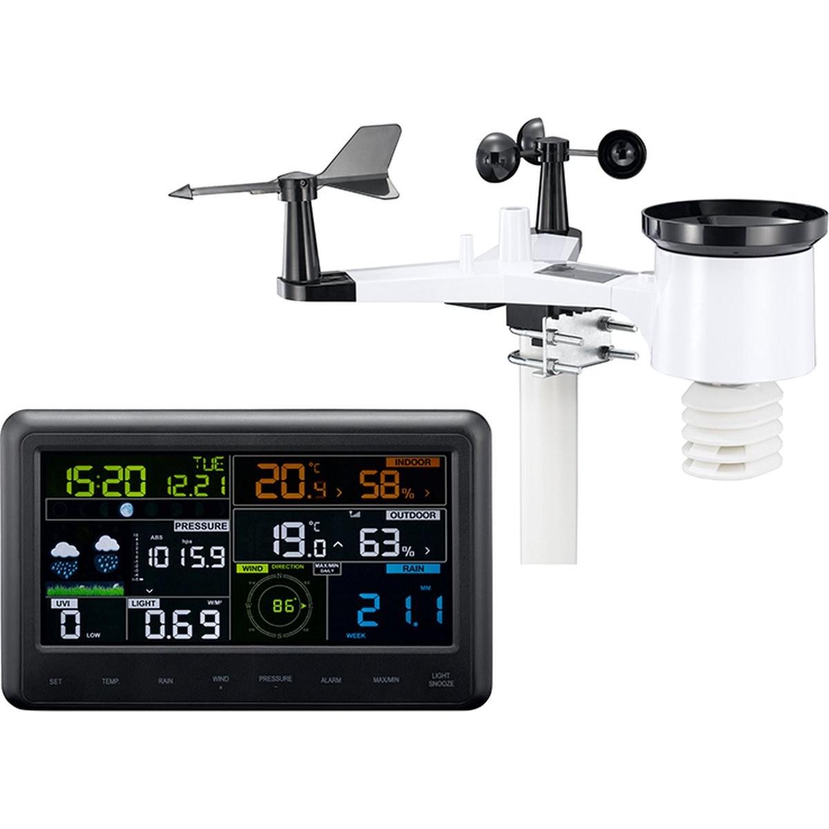 Rosenborg WS2901 Stazione di lavoro professionale di Draadloos, Stazione meteo