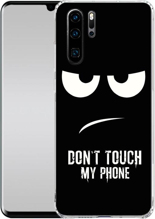 Produktbild Finoo Handyhülle Don't touch my phone schwarz