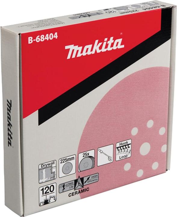 Actual product image Makita Grinding pap. Kl. 225mm K120 for DSL800 (120)