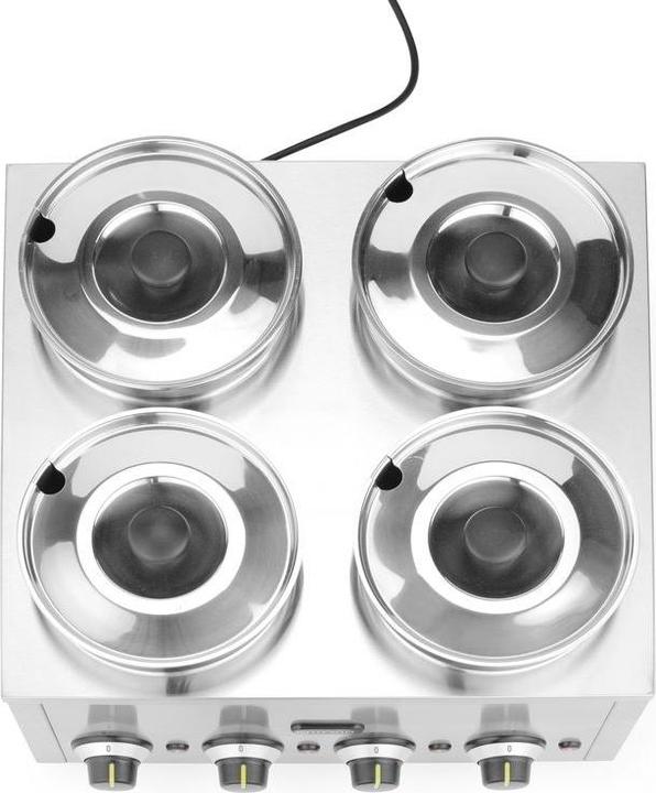 Productafbeelding Hendi Thermisch systeem, viervoudig,, 16L, 220-240V/800W, 506x509x(H)298mm