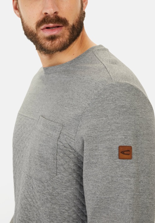 Produktbild Camel Active Langarmshirt mit Steppmuster (S)
