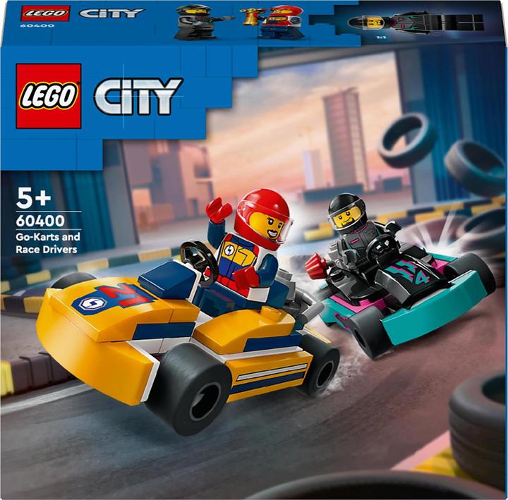 Image du produit LEGO Go-karts avec pilotes de course (60400, LEGO City)