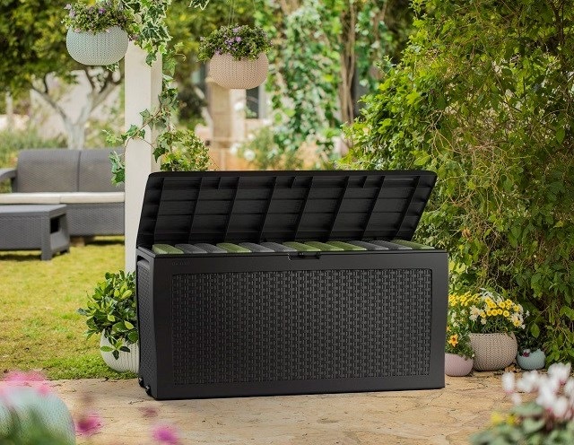 Actual product image Keter Storage box Samoa, colour anthracite, 270l