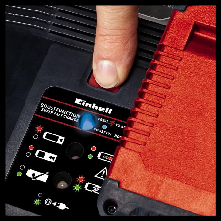 Productafbeelding Einhell 18V 4-6Ah & 6A Boostcharger PXC Power X-Change PLUS 4512143 Gereedschap accu en lader 6Ah (18 V)