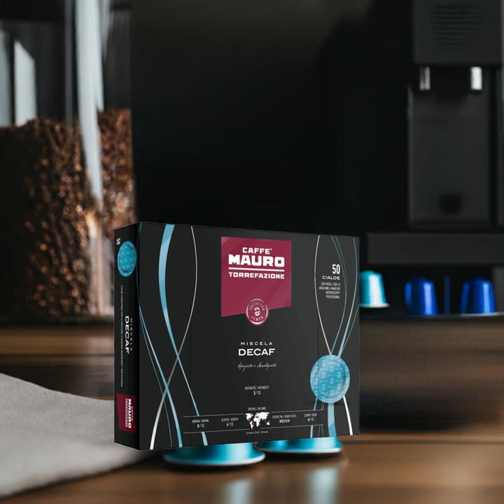 Image du produit Caffè Mauro Nespresso Professional Décaféiné (50 capsules) (50 x Port.)