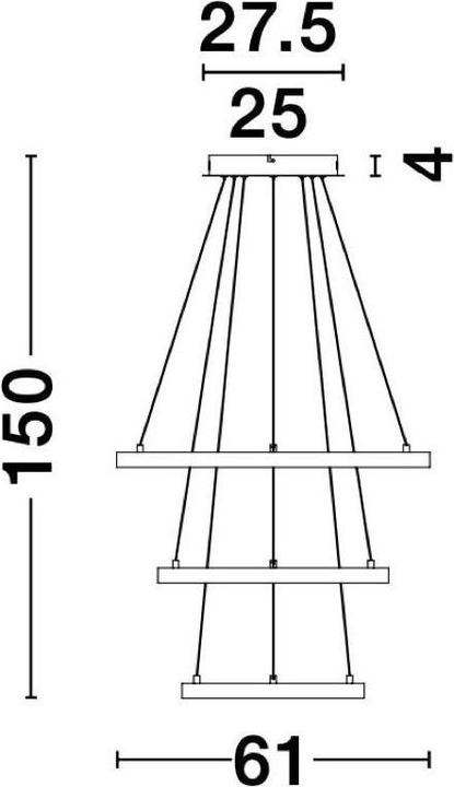 Actual product image Nova Luce Leon (1660 lm)
