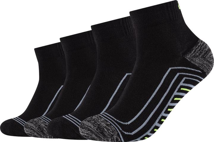 Produktbild Skechers Unisex Basic Cushioned Quarter 4p (4er Pack, 35, 38)