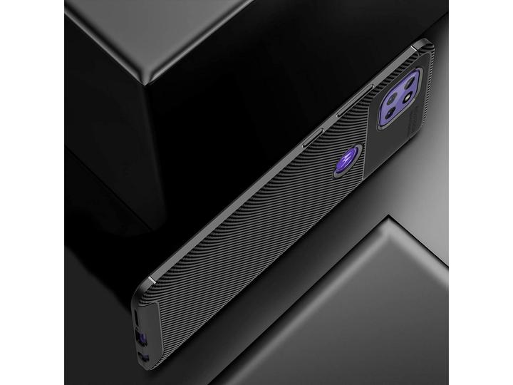 Produktbild Screenguard Motorola Moto G 5G Hülle Carbon Design TPU Case (Motorola Moto G 5G)