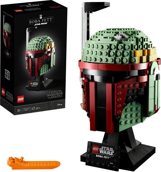 Actual product image LEGO Boba Fett Helmet (75277, LEGO Star Wars)