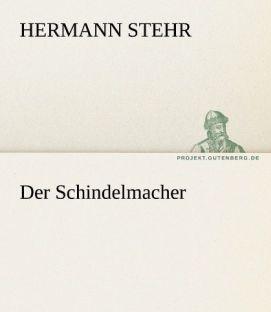 Produktbild Der Schindelmacher (Deutsch, Hermann Stehr, 2011)