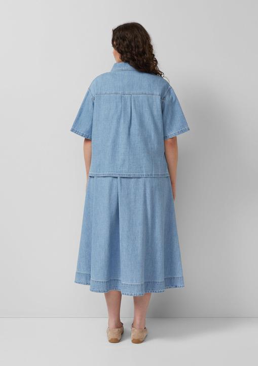 Produktbild s.Oliver Denim-Bluse im Relaxed Fit (50)