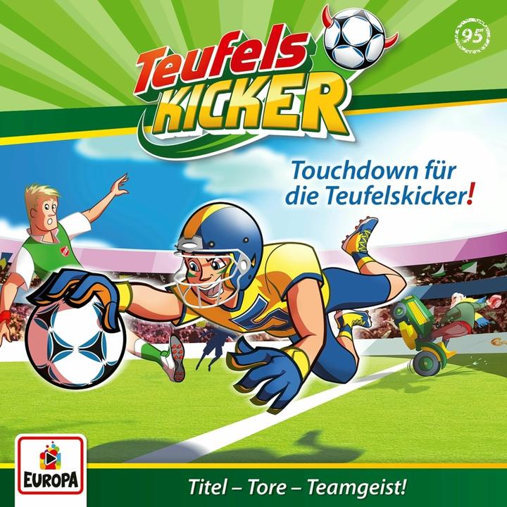 Immagine prodotto Die Teufelskicker 95 - Touchdown per i Teufelskicker (Calciatore del diavolo, FraukeNahrgang, Tedesco)