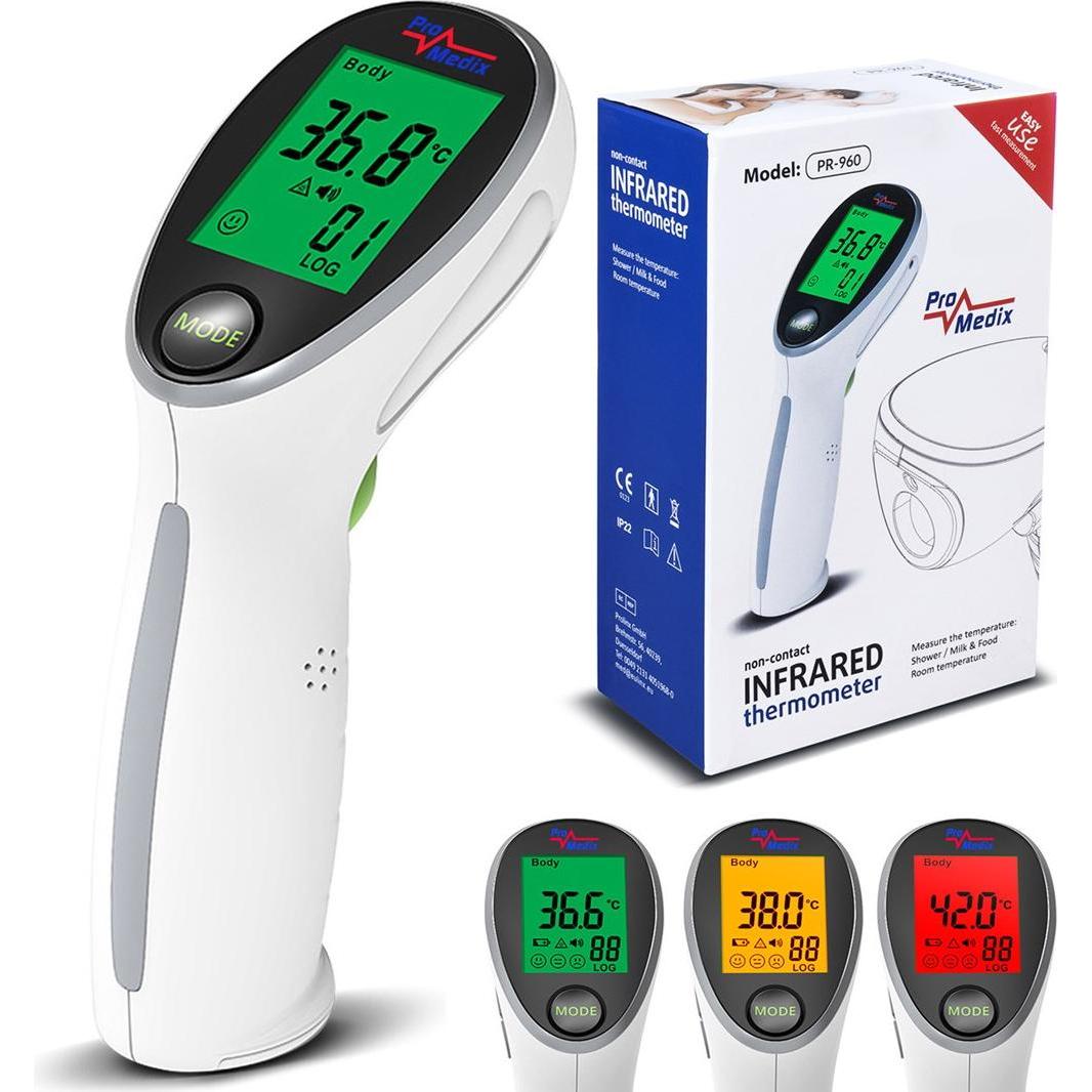 Promedix, Fieberthermometer, Thermometer PR-960 (Berührungslos)