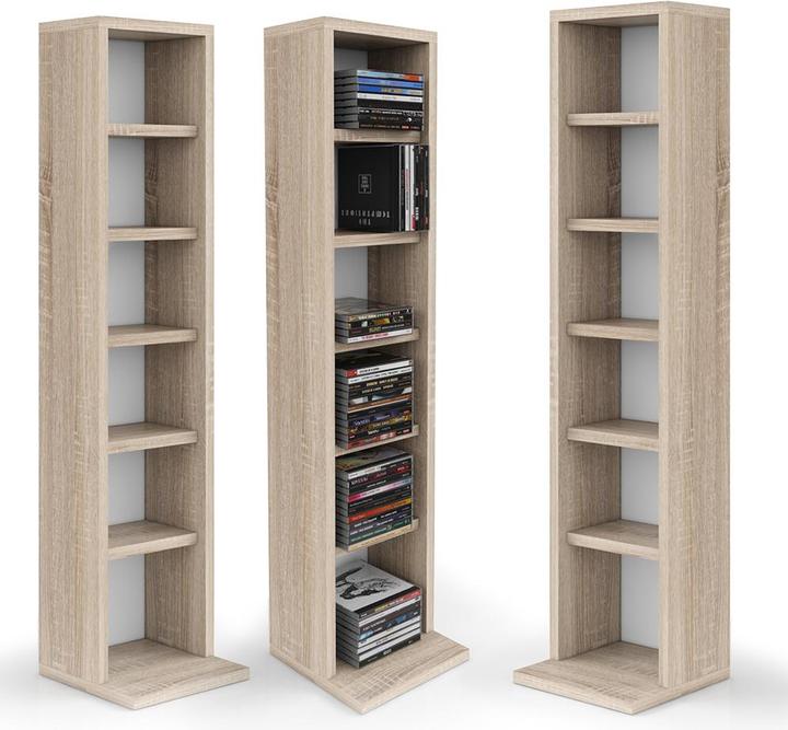 Produktbild Vicco CD-Regal (21 x 20 x 91.80 cm)