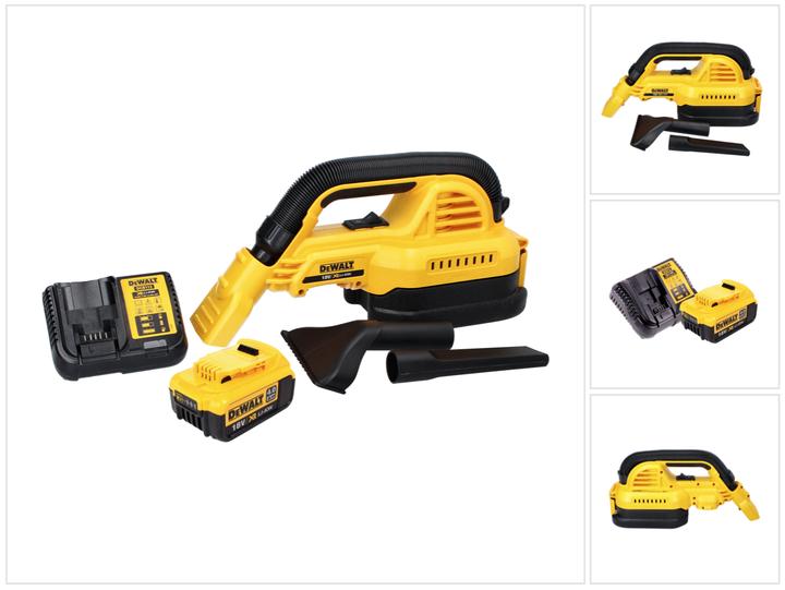 Produktbild DeWalt DCV 517 M1 Akku Handstaubsauger 18 V 1,9 L + 1x Akku 4,0 Ah + Ladegerät (Nass-Trockensauger)