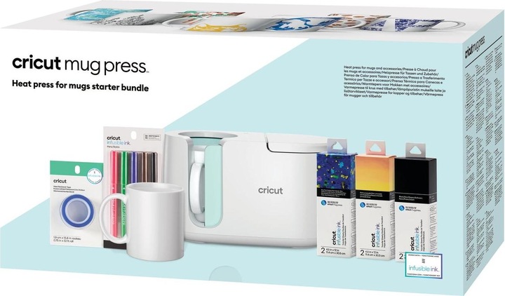 Actual product image Cricut Mug Press Starter Bundle