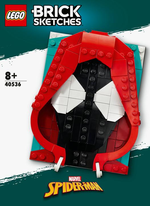 Image du produit LEGO Brick Sketches - Miles Morales (40536)