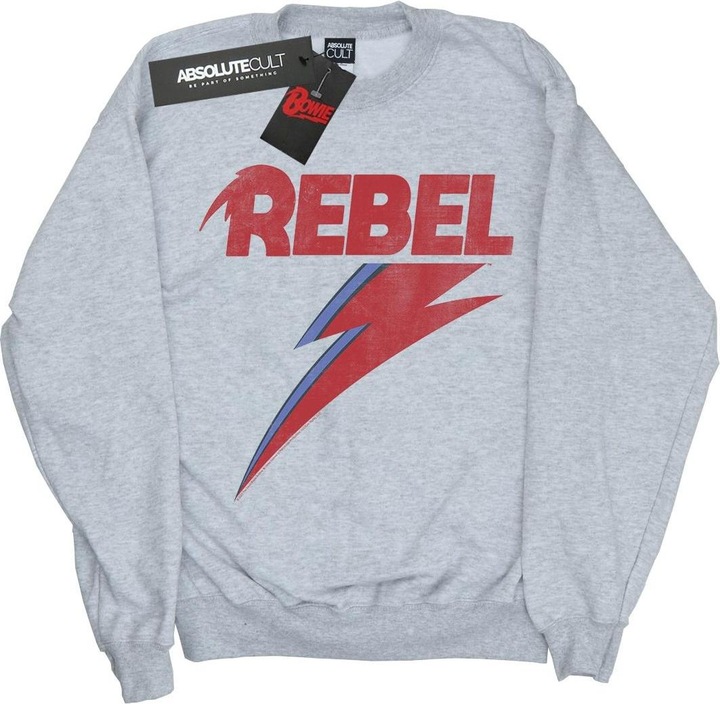 Image du produit David Bowie - Sweat DISTRESSED REBEL - Homme (M)
