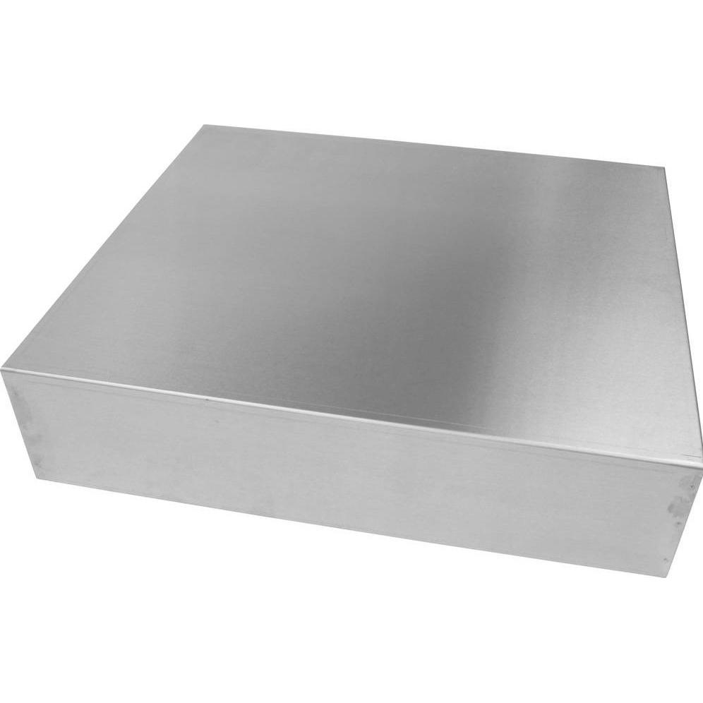 Hammond Gehäuse-Chassis L x B H 432 381 102 mm Aluminium Natur 1444-17154 1 St (Gehäuse), Elektronik