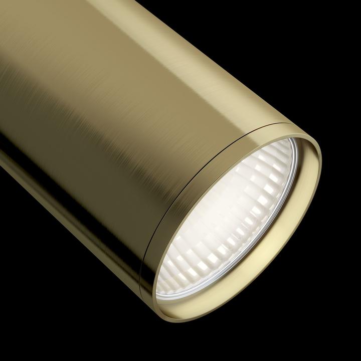 Actual product image Maytoni FOCUS S ceiling light GU10 rotatable, swivelling brass (GU10)
