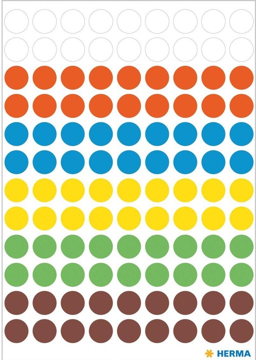 Actual product image Herma Marking points