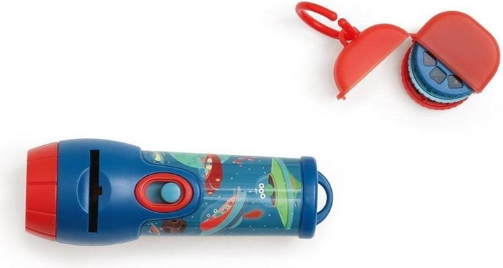 Produktbild Scratch Projektor Taschenlampe Weltraum inkl Bildscheiben (Deutsch)