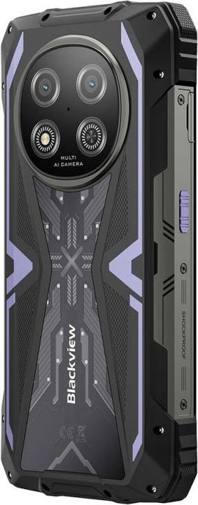 Immagine prodotto Blackview Rock 2 (NFC - 6.67" - 256 Go, 8 Go RAM - 15000mAh) Violet (256 GB, Viola, 6.67")