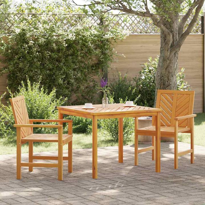 Produktbild vidaXL Garten Essgruppe (90 x 90 x 74 cm)