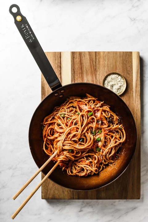 Produktbild de Buyer Mineral B Element (28 cm, Wok Pfanne, Stahl)