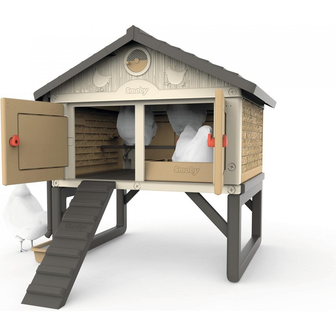 Smoby Hühnerstall Cluck Sluck Cottage, Gehege