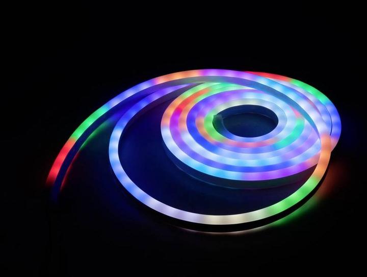 Produktbild Eurolite LED Pixel Neon Flex 12V RGB 5m mit IR Set (RGB, 500 cm, Indoor, Outdoor)