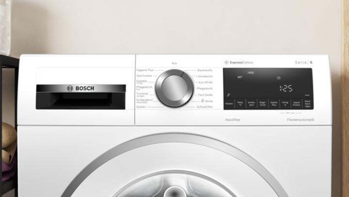 Actual product image Bosch Hausgeräte WGG14400H0 (9 kg, Left)