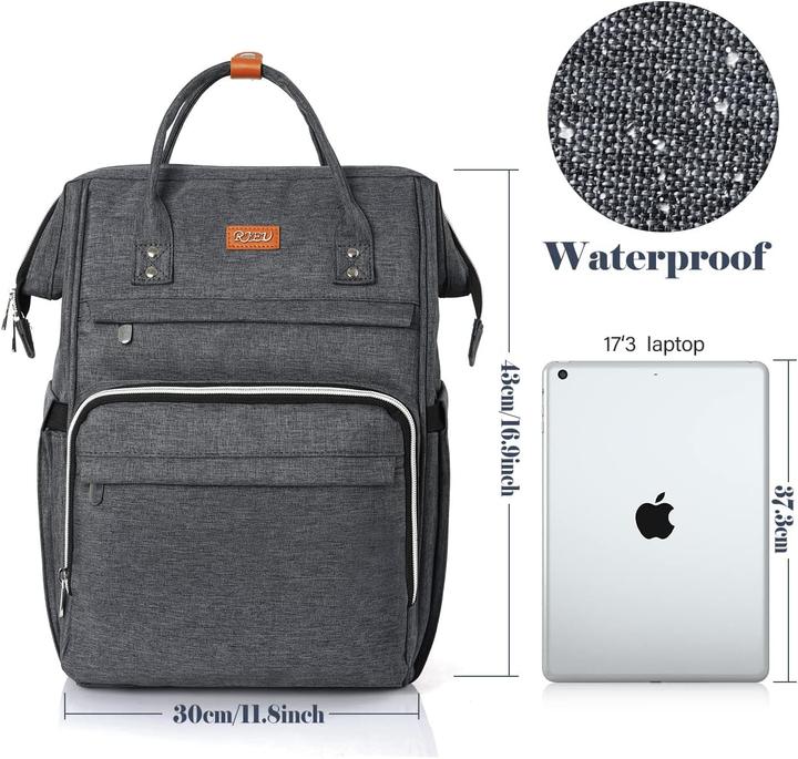 Actual product image Rjeu Rucksack mit Laptopfach & USB-Anschluss (20 l)