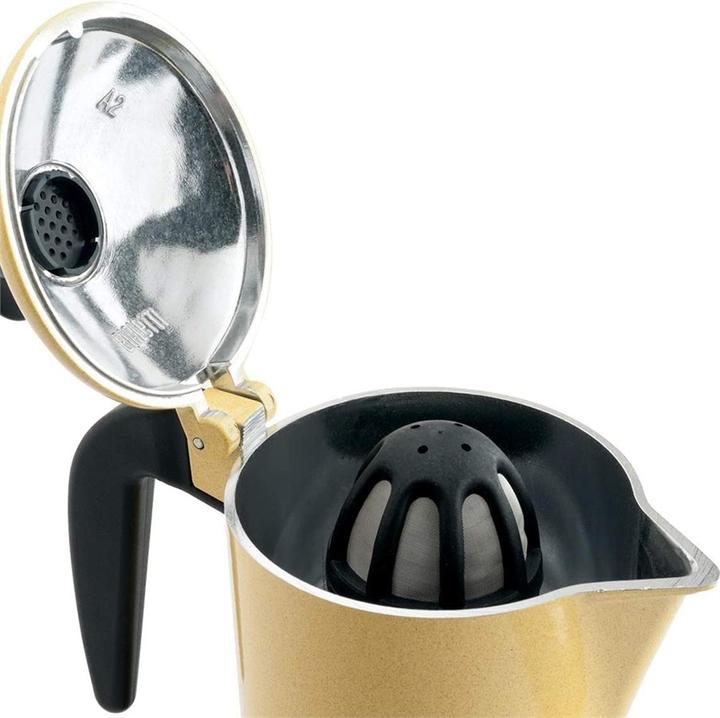 Produktbild Bialetti Orzo Express - Mokka-Kanne - Aluminium - Schwarz - Aluminium - 4 Tassen - Orzo E (4 T.)