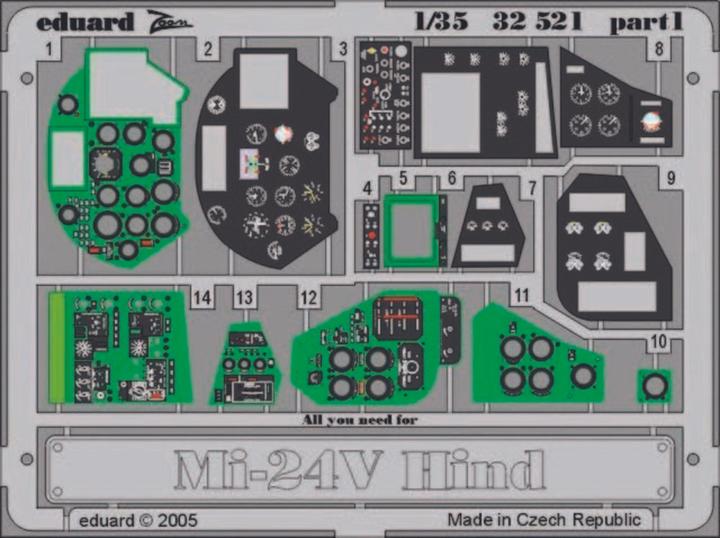 Produktbild Eduard Mi-24V Hind