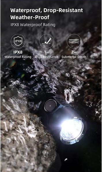 Produktbild Klarus G15 V2, LED Taschenlampe 4200 Lumen (inkl. Akku) (12 cm, 4200 lm)