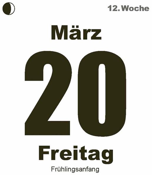 Produktbild Tages-Abreisskalender XL 2026