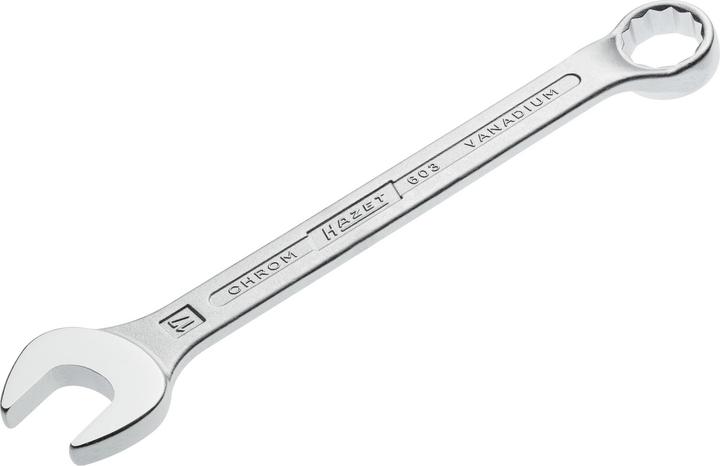 Actual product image HAZET Combination wrench 603-17 ∙ Outside 12-point profile ∙ 17 mm (17 mm)