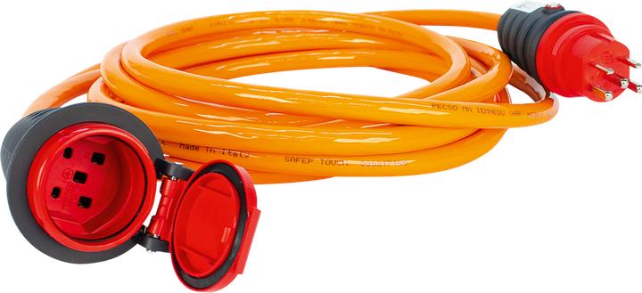 Image du produit Steffen Câble prolongateur industriel EPR-PUR 5x2.5mm2 10m T25 IP55 (10 m, Type 25)