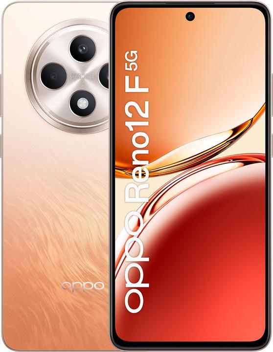 Image du produit TIM OPPO Reno 12F (256 Go, Ambre, 6.67", Double SIM, 5G)
