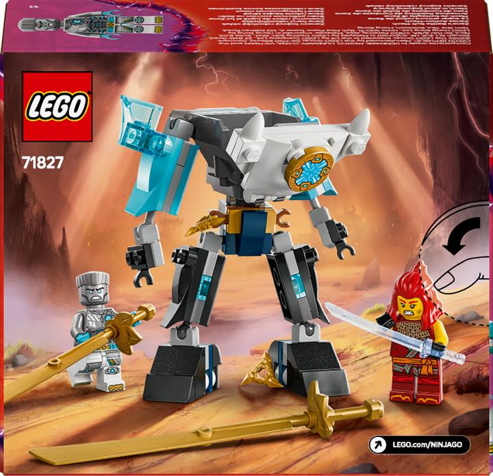 Produktbild LEGO Zanes Action-Mech (71827, LEGO Ninjago)