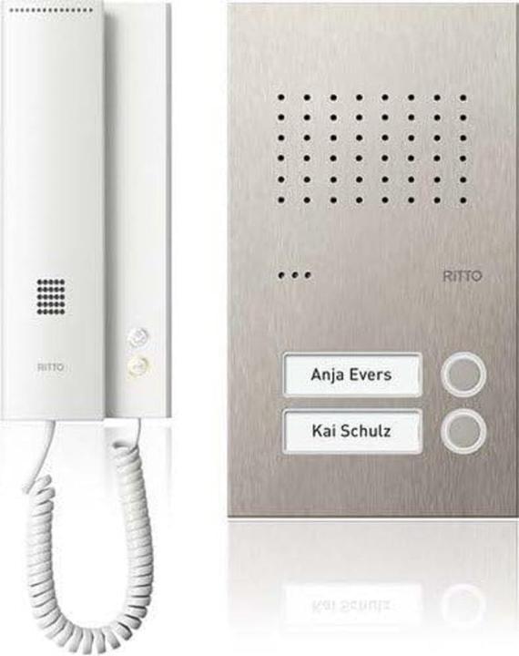 Produktbild Schneider Electric AceropurAudioSetWEedelstahl/weiss (Kabelgebunden)