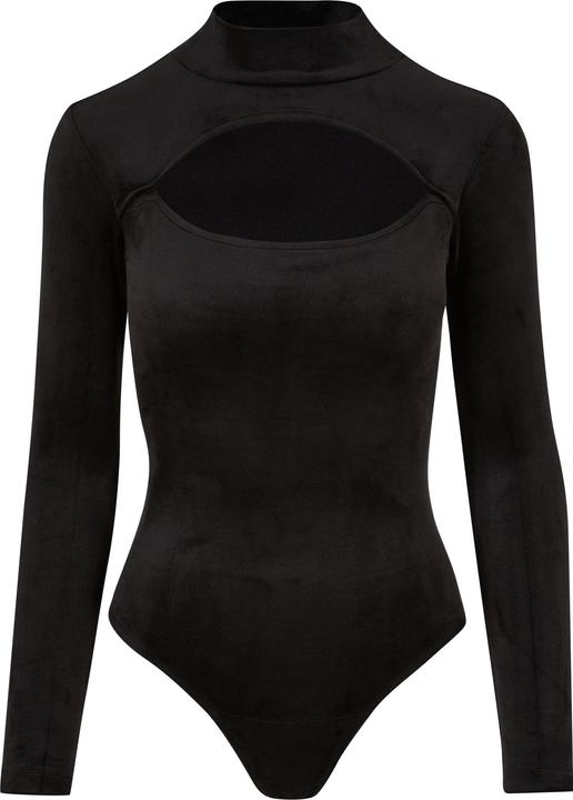 Produktbild Urban Classics Ladies Velvet Cut-Out Turtleneck Body - 111249 (4XL)