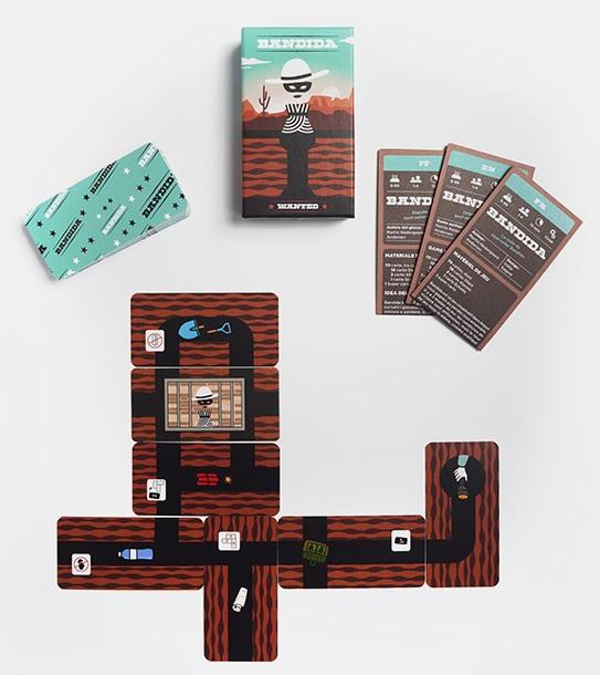 Actual product image Helvetiq Bandida (Dutch, English, French, German, Italian, Spanish, 1 - 4 Players)