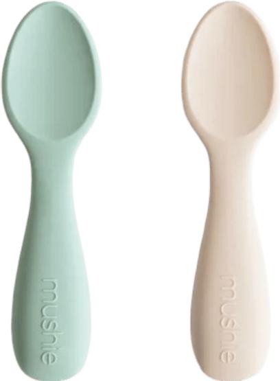 Actual product image Mushie Silicone spoon