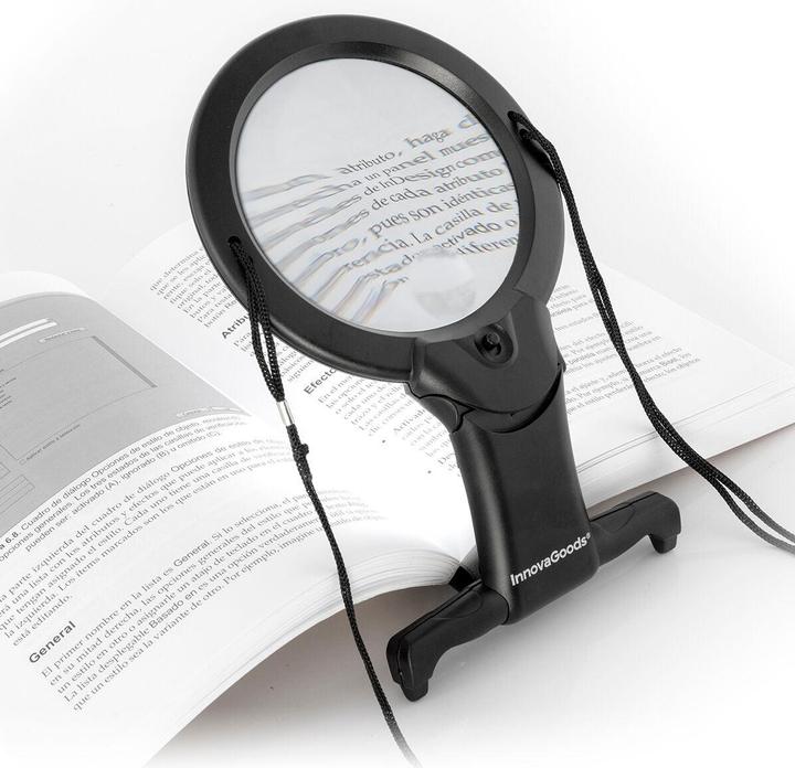 Image du produit InnovaGoods Loupe à main levée avec lumière LED Zooled